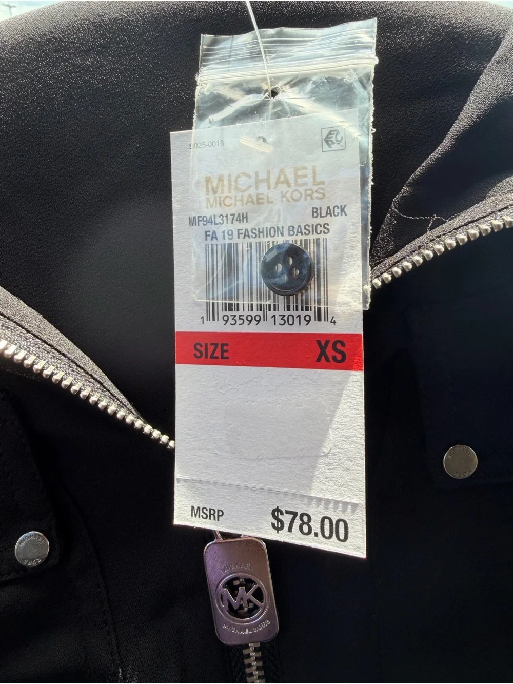Michael Kors Black Women's top  - Fashion Basics XS